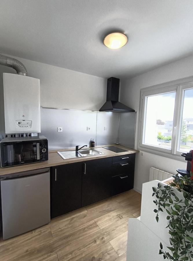 Appartement Sans Vis A Vis A 2 Min De La Rocade Rennes Esterno foto