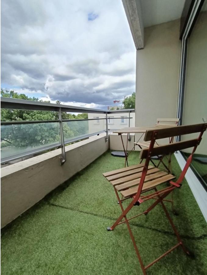 Appartement Sans Vis A Vis A 2 Min De La Rocade Rennes Esterno foto